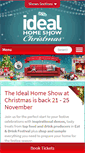 Mobile Screenshot of idealhomeshowchristmas.co.uk
